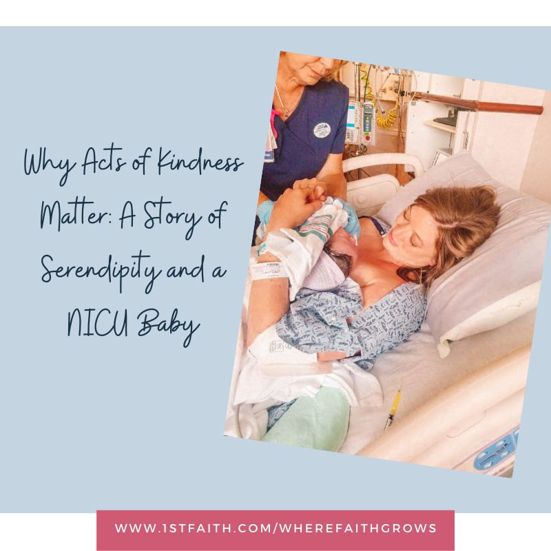 The NICU is not usually the place for bright beacons of light. But click to read all about how small acts of kindness totally rocked my world when I was faced with the unexpected challenge of my baby boy in the NICU.